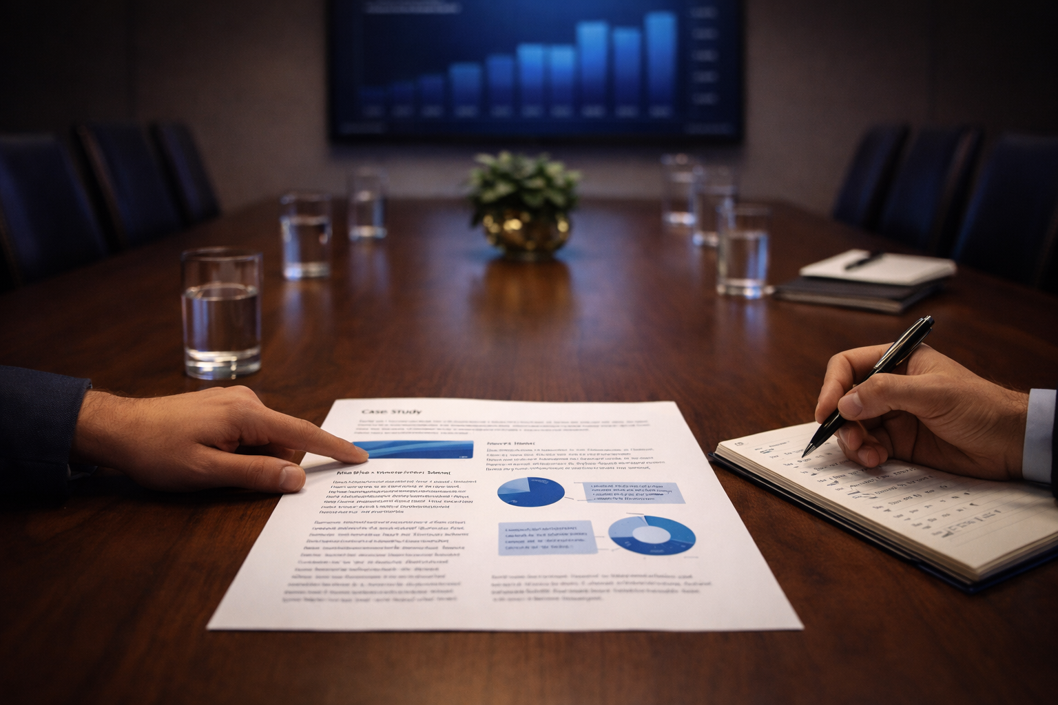 Client review meeting